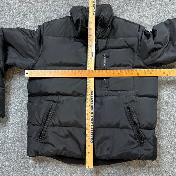 Ralph Lauren Sport Womens 90 (US S) Black Down Insulated Puffer Full Zip Winter - Picture 6 of 13